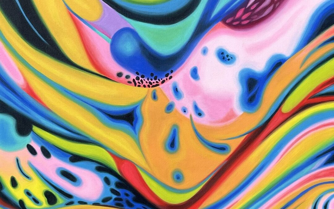 Orchid Fever: transcendental artist Hayley Youngs transforms flora into sublime dreamscapes in a new solo exhibition at 5-50 Gallery