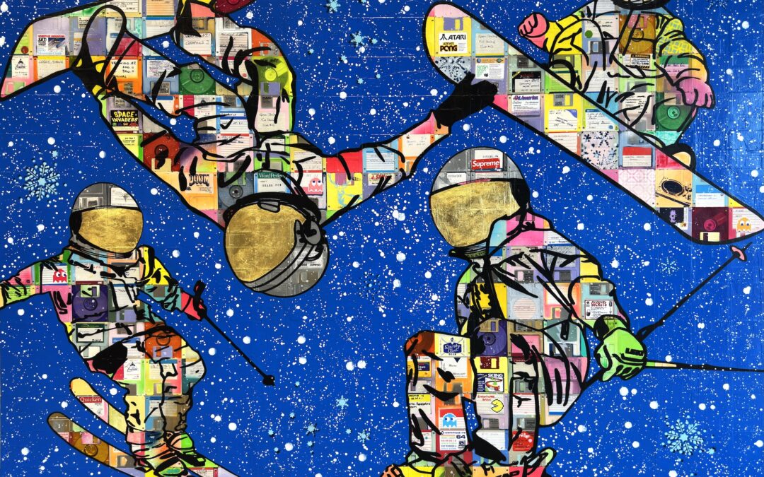 Off Piste highlights artist Taylor Smith and her upcycling art practice for Earth Day with showcase at JSX in Denver