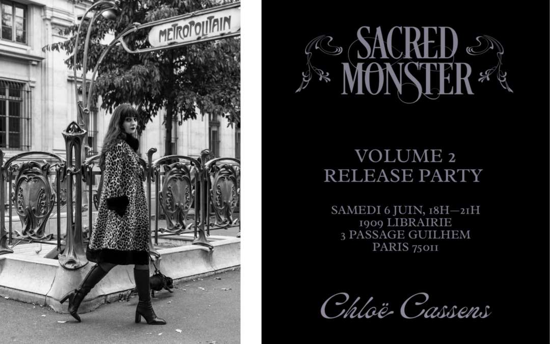 Jean Cocteau scholar and Gucci heiress Chloë Cassens launches SACRED MONSTER Volume 2, a new collection of essays celebrating Jean Cocteau’s lasting influence on contemporary culture at Librairie 1909 in Paris